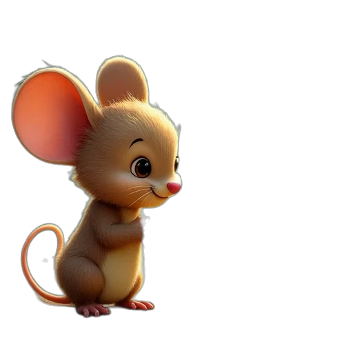 animal, staff, creature, 3d render transparent PNG cut-out