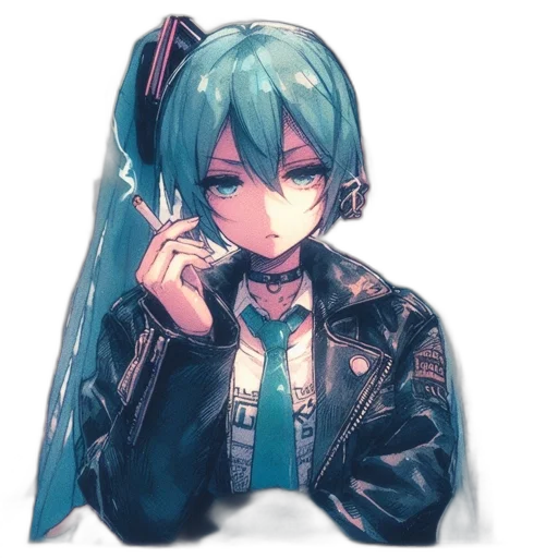jacket, weapon, robot, staff transparent PNG cut-out