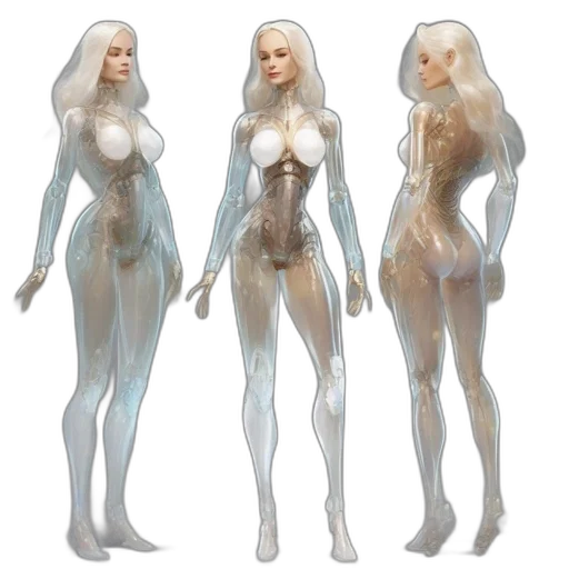 dress, concept art, 3d render, fantasy art transparent PNG cut-out