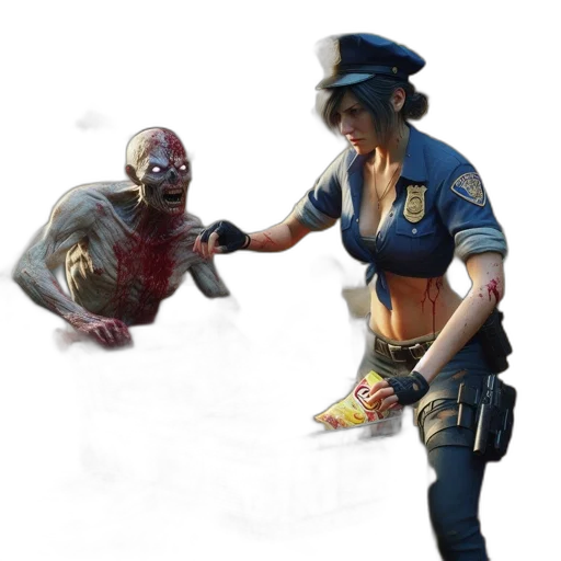 weapon, staff, mask, creature transparent PNG cut-out