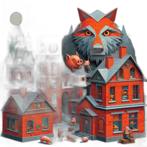 concept art, 3d render, fantasy art, pixel art transparent PNG cut-out