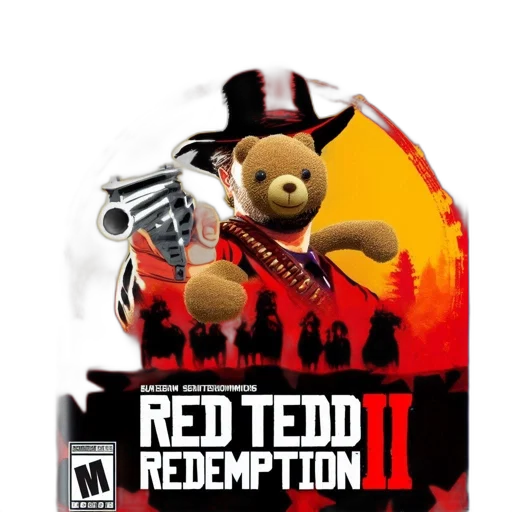 concept art, 3d render, pixel art, red transparent PNG cut-out