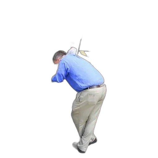 staff, photorealistic, 3d render, man transparent PNG cut-out