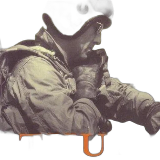 jacket, mask, staff, umbrella transparent PNG cut-out