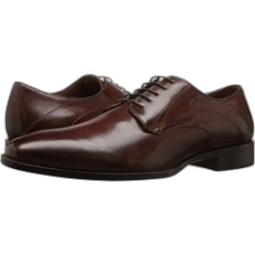 shoes, pair, brown, leather transparent PNG cut-out