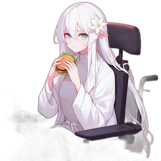 food, robot, staff, creature transparent PNG cut-out