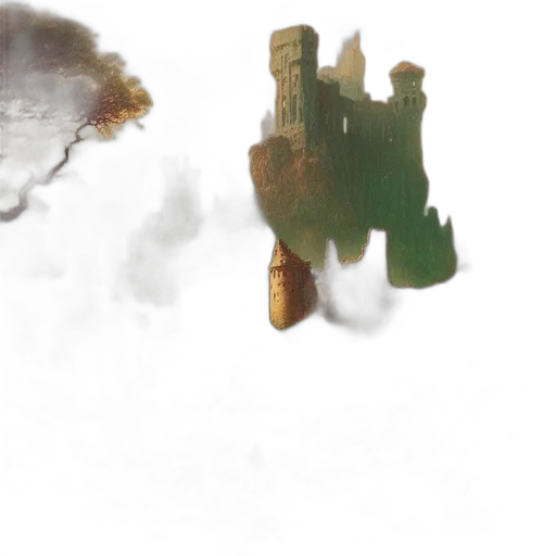 dragon, crown, sword, weapon transparent PNG cut-out