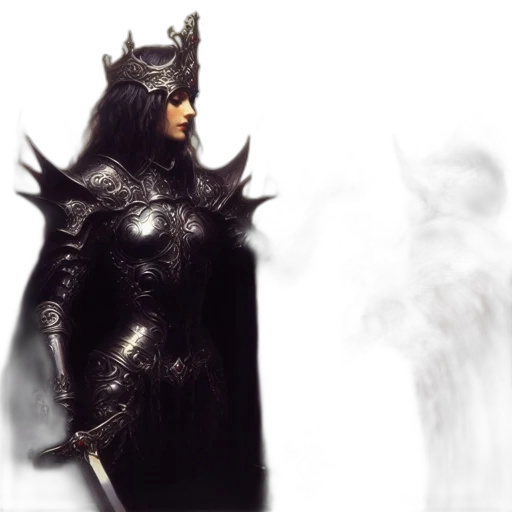 concept art, fantasy art, comic book art, 3d render transparent PNG cut-out