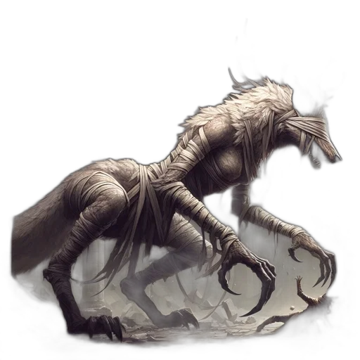 dragon, creature, weapon, sword transparent PNG cut-out