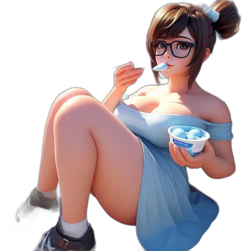 food, staff, dress, robot transparent PNG cut-out