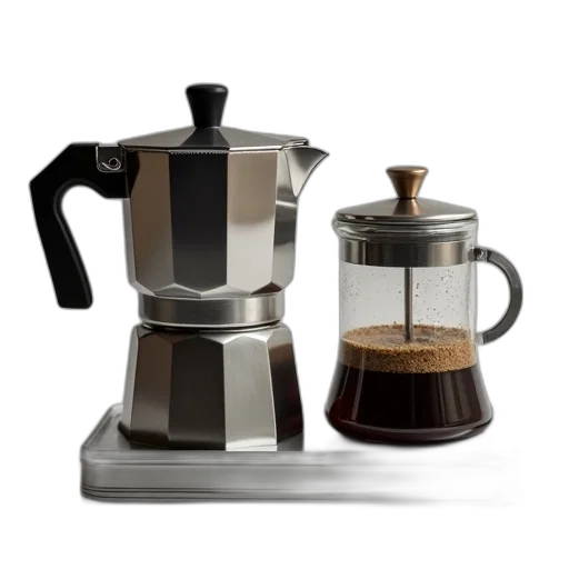3d render, photorealistic, breviller, coffee transparent PNG cut-out