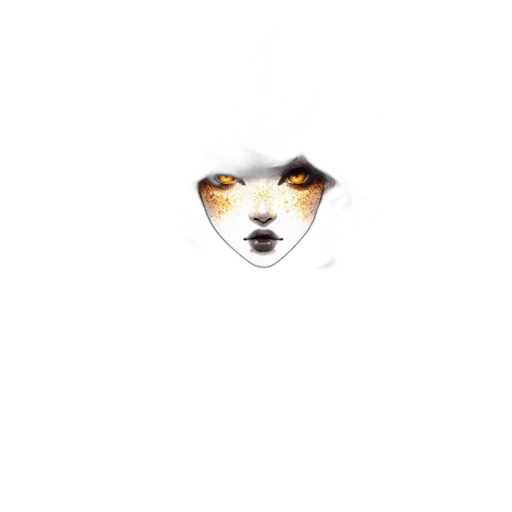 face, mask, animal, creature transparent PNG cut-out