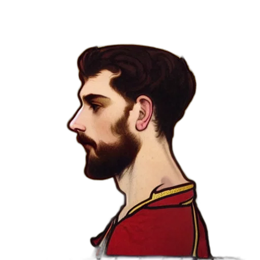 face, staff, crown, hair transparent PNG cut-out