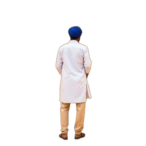 staff, jacket, hat, pixel art transparent PNG cut-out