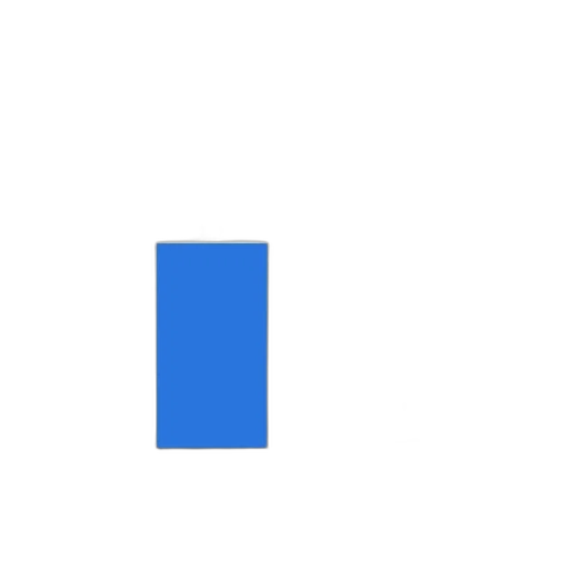 robot, pixel art, blue, monochrome transparent PNG cut-out