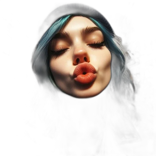 face, mask, hat, creature transparent PNG cut-out