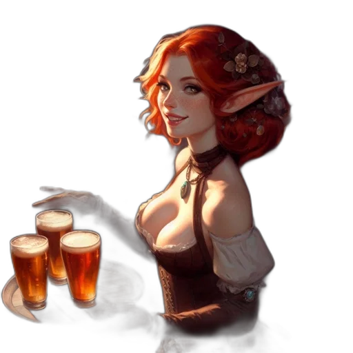 dress, crown, hat, fantasy art transparent PNG cut-out
