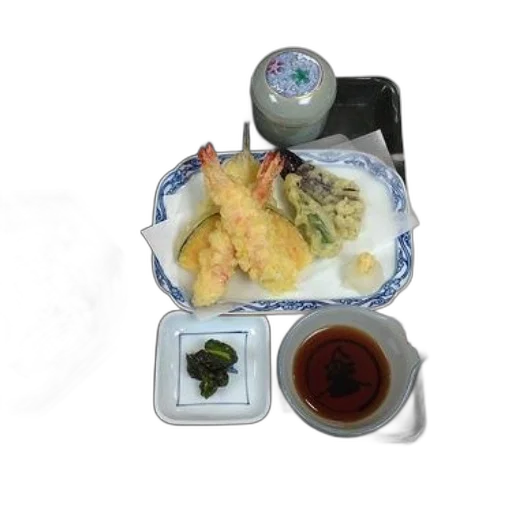 food, photorealistic, 3d render, japanese transparent PNG cut-out