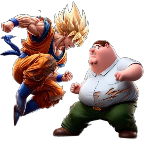 concept art, comic book art, 3d render, cartoon transparent PNG cut-out
