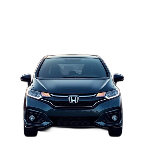 car, new, honda, jazz transparent PNG cut-out