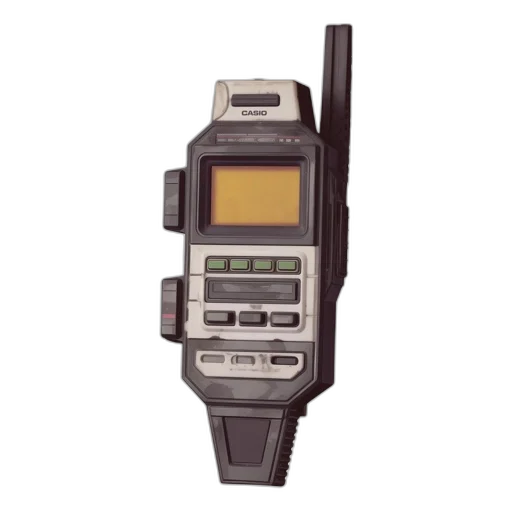 robot, staff, weapon, futuristic transparent PNG cut-out