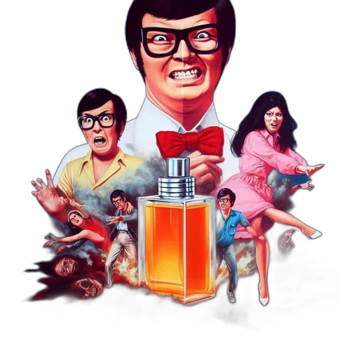 bottle, robot, concept art, comic book art transparent PNG cut-out