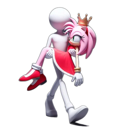 robot, staff, creature, jacket transparent PNG cut-out