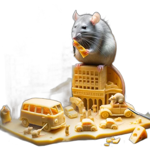 food, animal, concept art, photorealistic transparent PNG cut-out