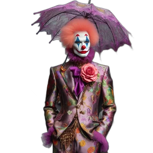 umbrella, mask, face, jacket transparent PNG cut-out