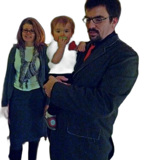jacket, robot, staff, bottle transparent PNG cut-out