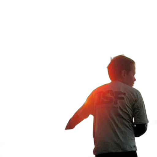 jacket, staff, robot, creature transparent PNG cut-out