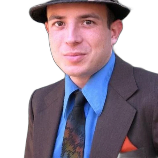 hat, staff, jacket, face transparent PNG cut-out
