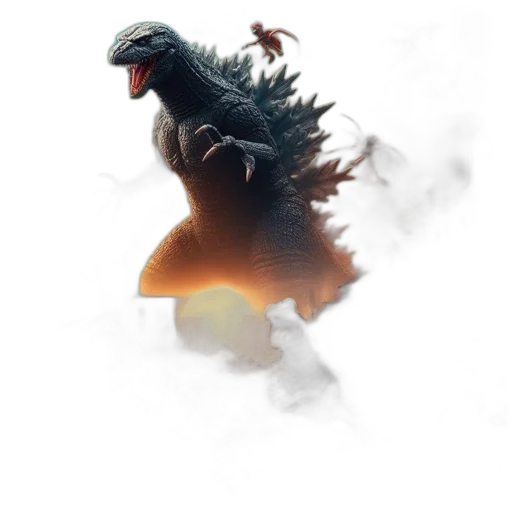 dragon, animal, creature, weapon transparent PNG cut-out