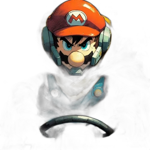 mask, hat, staff, face transparent PNG cut-out