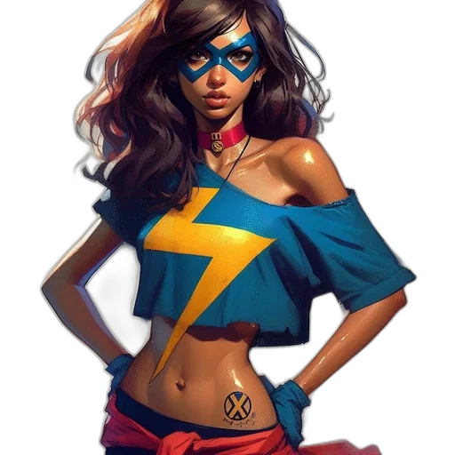 comic book art, concept art, fantasy art, cartoon transparent PNG cut-out