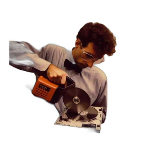 staff, jacket, weapon, robot transparent PNG cut-out