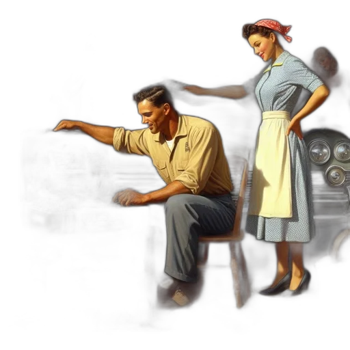 car, staff, furniture, concept art transparent PNG cut-out