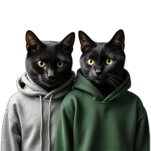jacket, animal, mask, hat transparent PNG cut-out