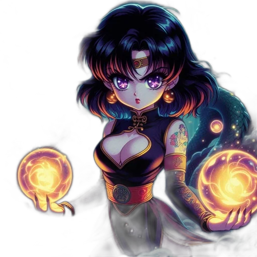 staff, fantasy art, concept art, anime transparent PNG cut-out