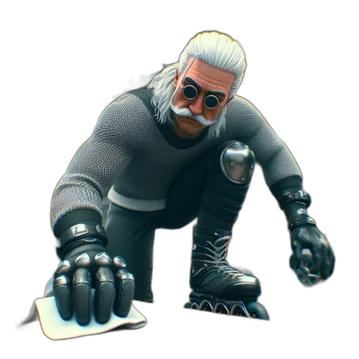 weapon, jacket, mask, robot transparent PNG cut-out