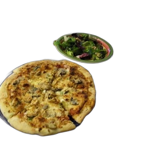 food, 3d render, photorealistic, pizza transparent PNG cut-out