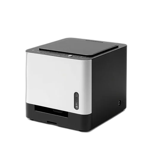 robot, furniture, 3d render, monochrome transparent PNG cut-out