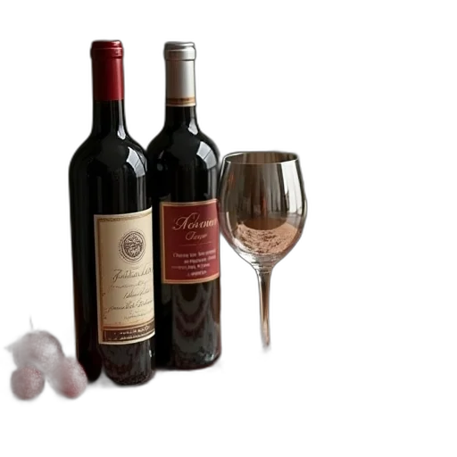 bottle, 3d render, passover, mat transparent PNG cut-out
