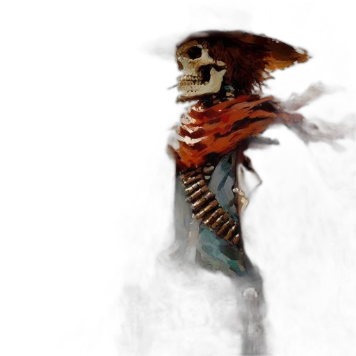 mask, creature, face, staff transparent PNG cut-out