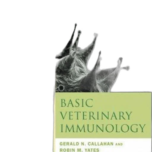 cover, basic, veterinary, immunology transparent PNG cut-out