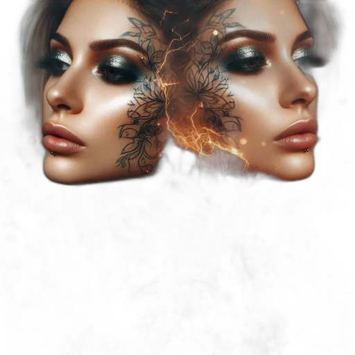 mask, face, jewelry, dragon transparent PNG cut-out