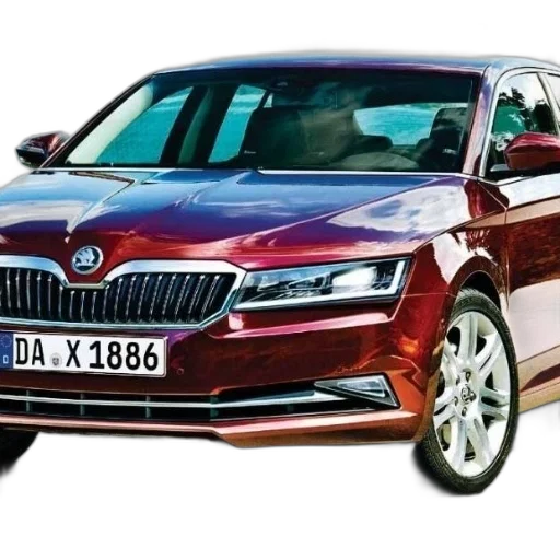 car, photorealistic, 3d render, red transparent PNG cut-out