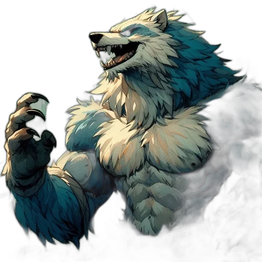 staff, animal, creature, concept art transparent PNG cut-out