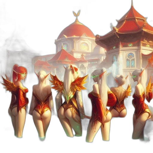staff, mask, concept art, fantasy art transparent PNG cut-out