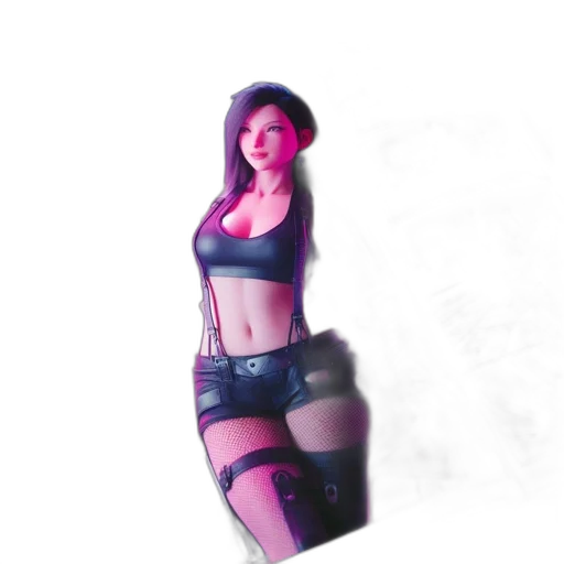 robot, dress, 3d render, concept art transparent PNG cut-out
